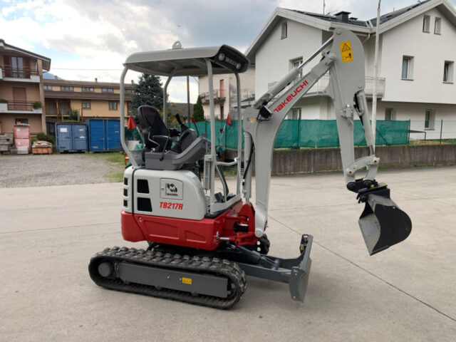 Miniescavatore cingolato 17