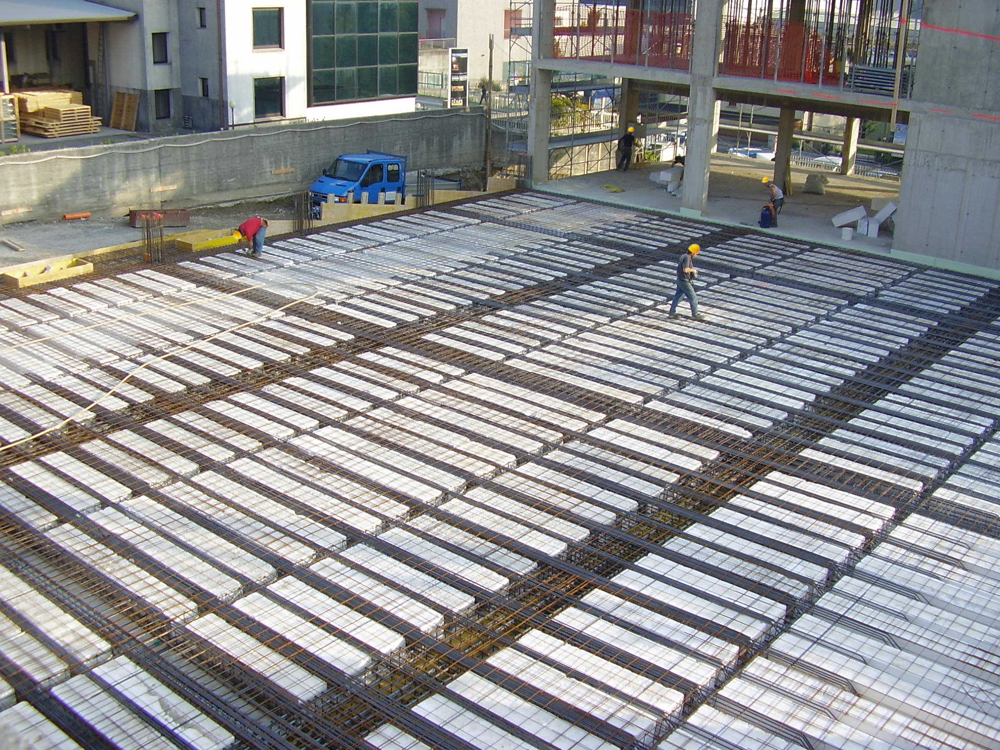 Solaio a lastre prefabbricate