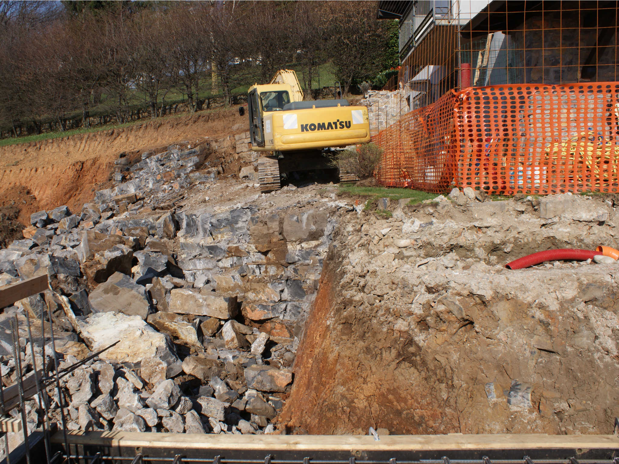 Demolizione roccia