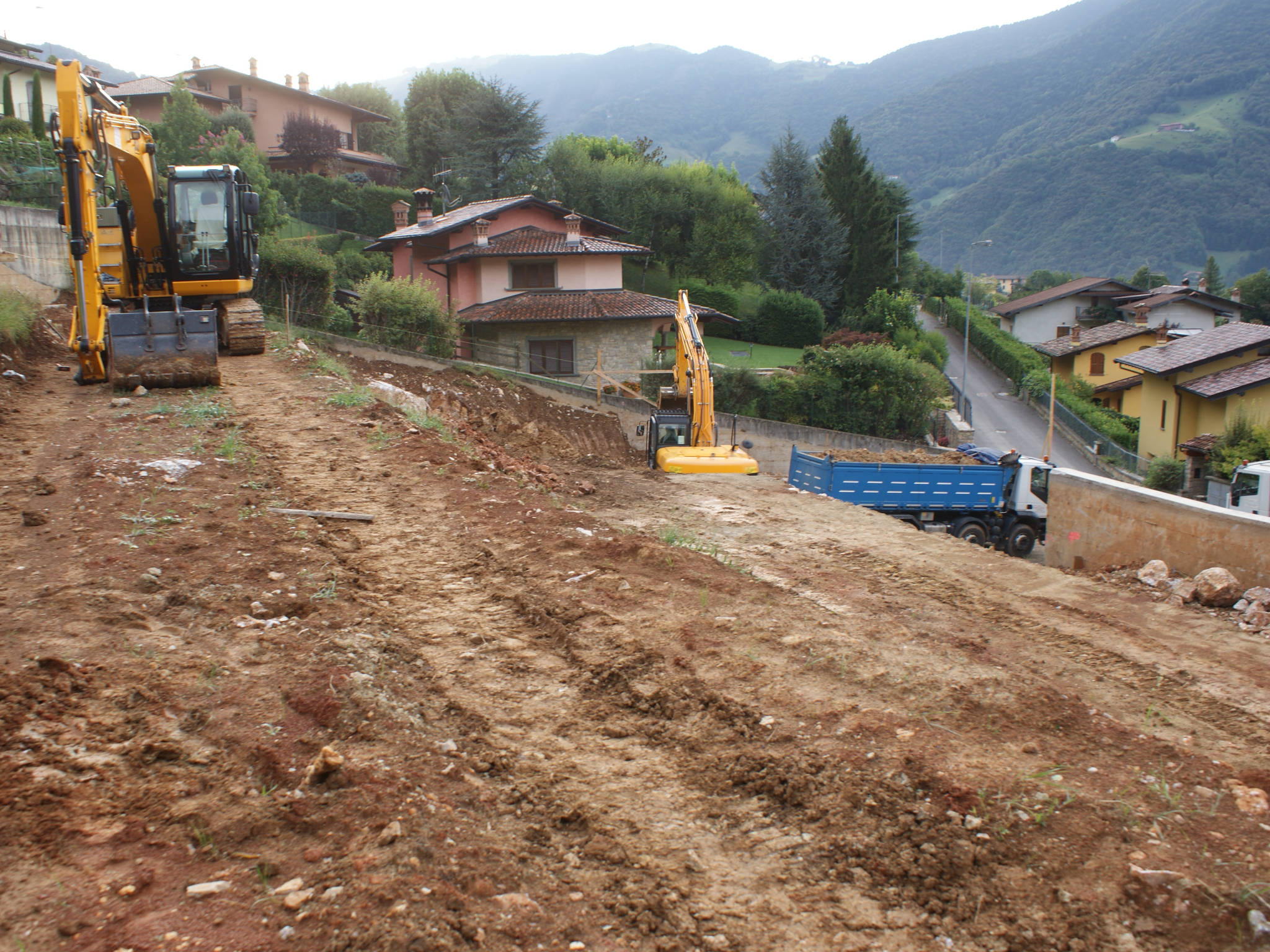 Scavo di sbancamento