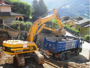 Scavo di sbancamento