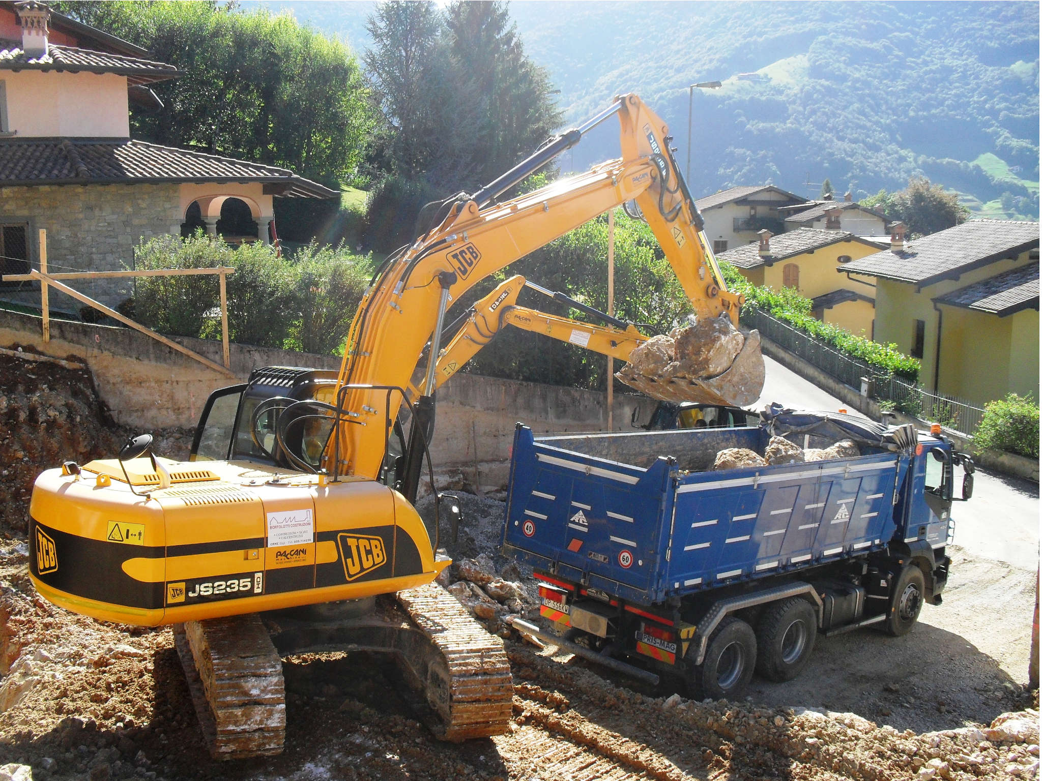 Scavo di sbancamento