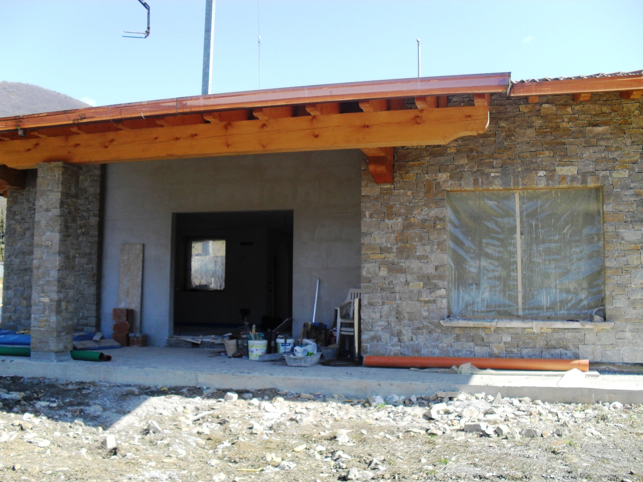 Rivestimento parete in pietra