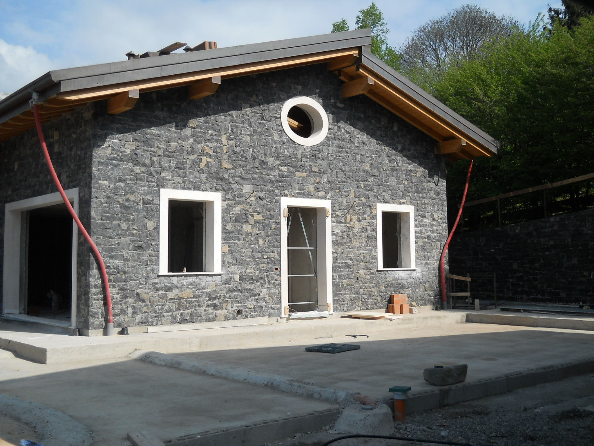 Rivestimento parete in pietra
