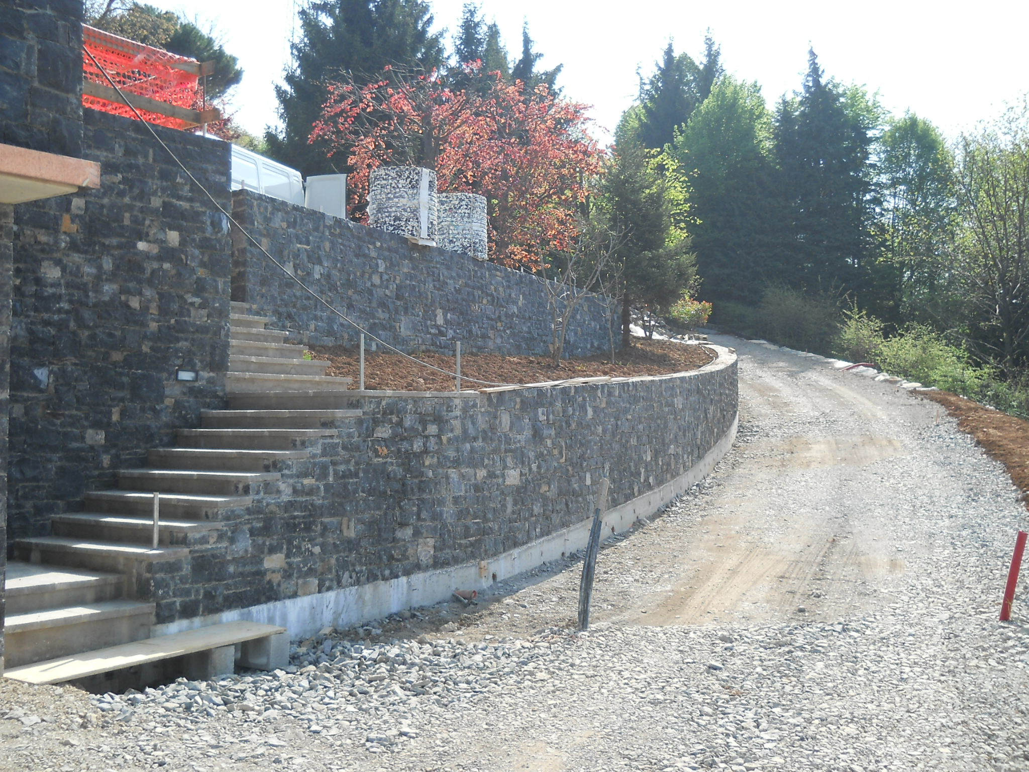 Rivestimento parete in pietra