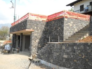 Rivestimento parete in pietra