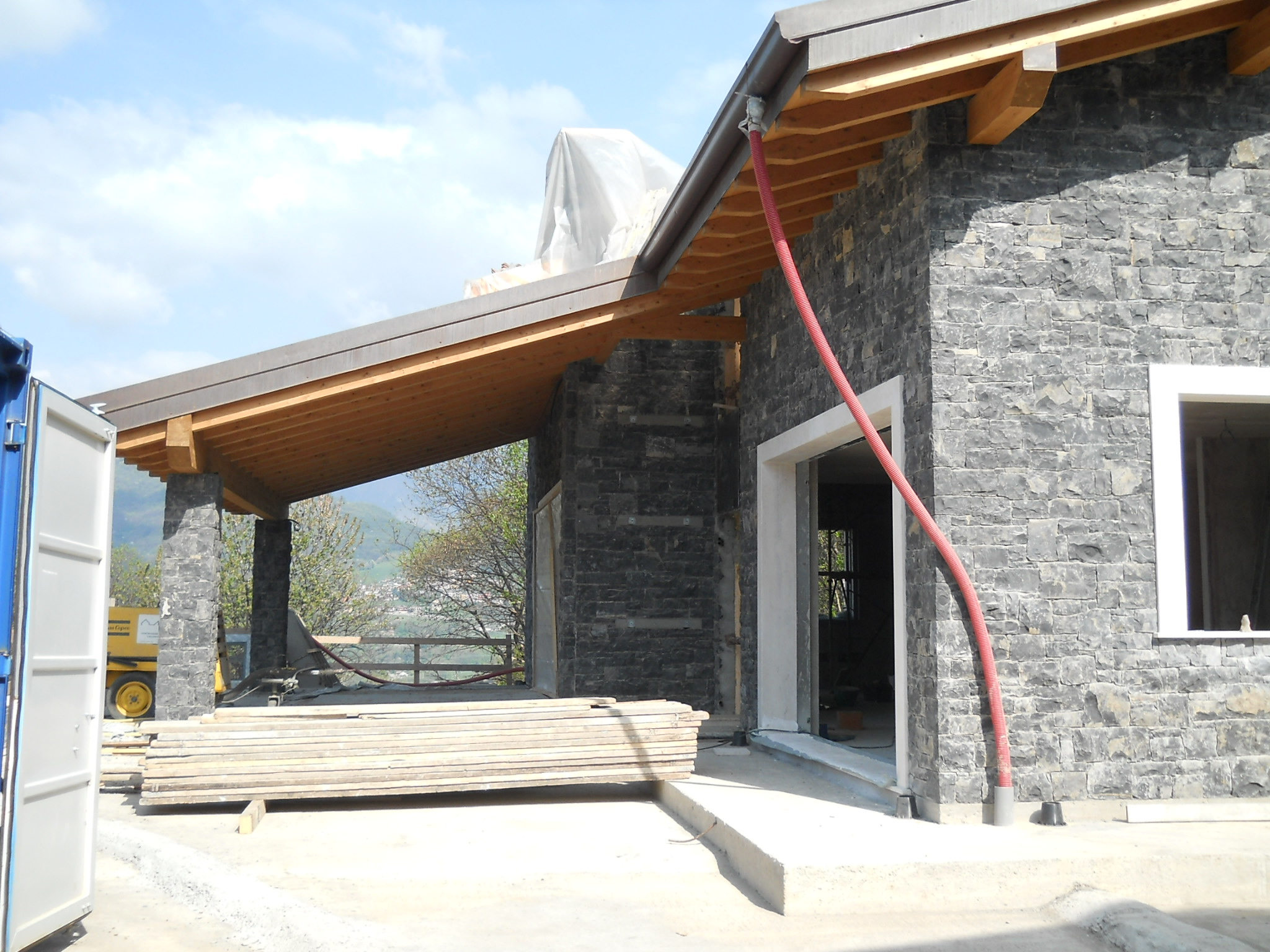 Rivestimento parete in pietra